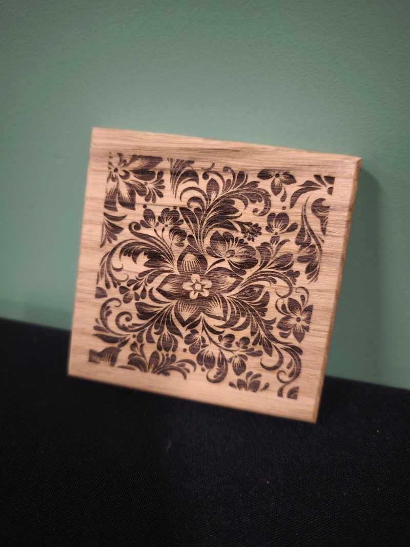Sous verre 10cm x 10cm