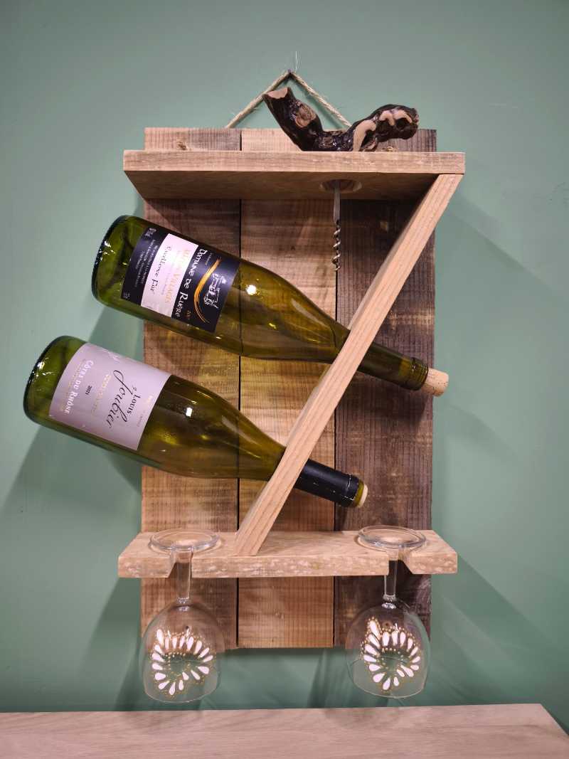 Porte bouteille 30cm x 50cm